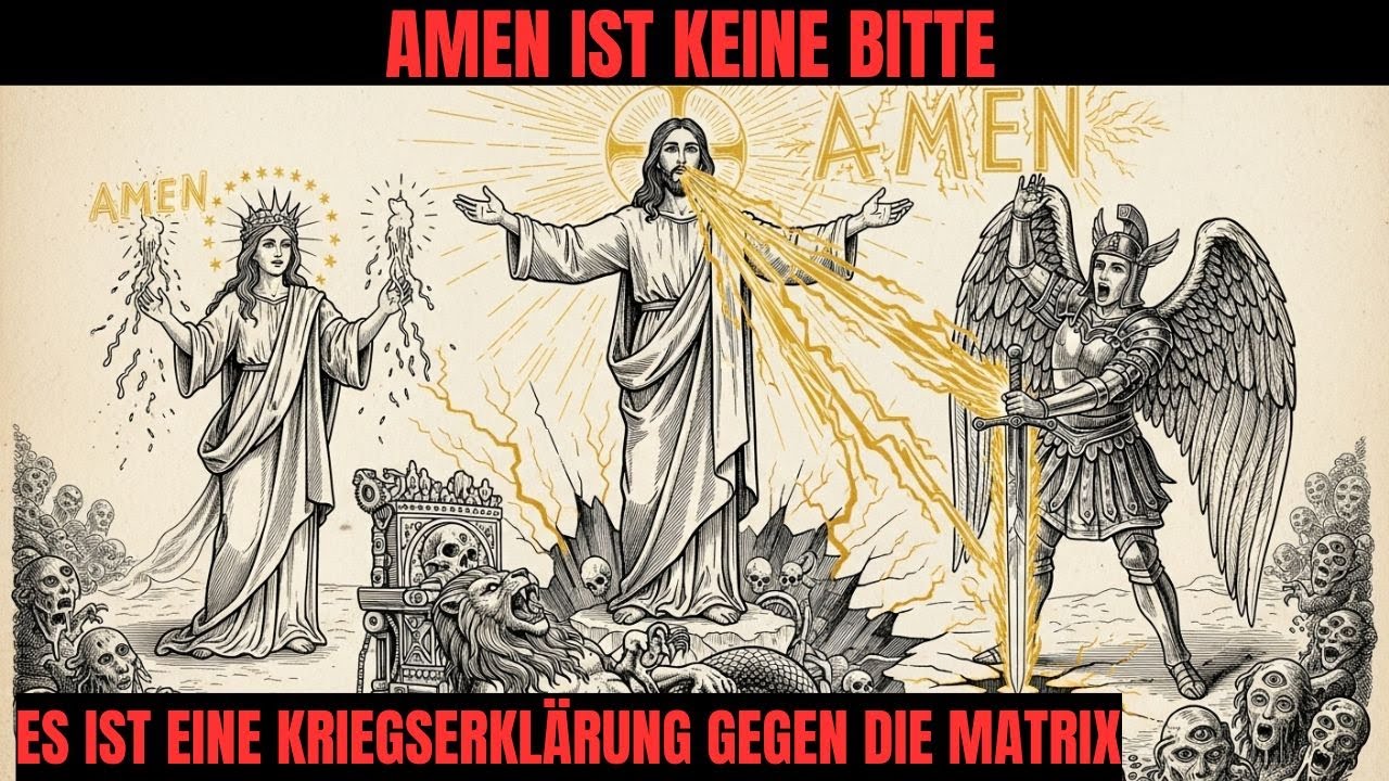 Jesus enthüllte die Macht des Wortes Amen, die Archonten hassen es