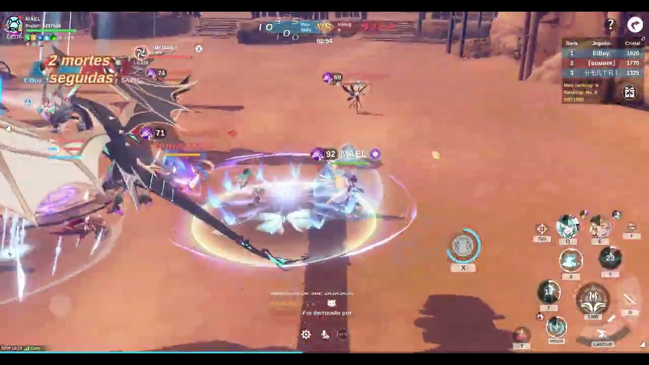 Campo do Cristal - Ranking