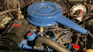 1966 Cadillac Convertible 429 Engine Idling