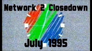 RTÉ Network 2 Closedown | 13 July 1995