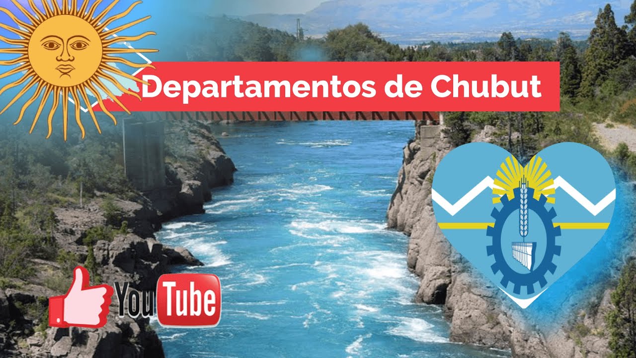Departamentos de la provincia de Chubut - Argentina