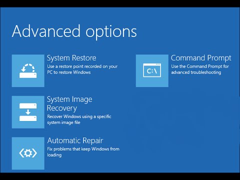 الحلقة 94 كيفية عمل Recovery Drive في Windows 8 1 لصيانة النظام