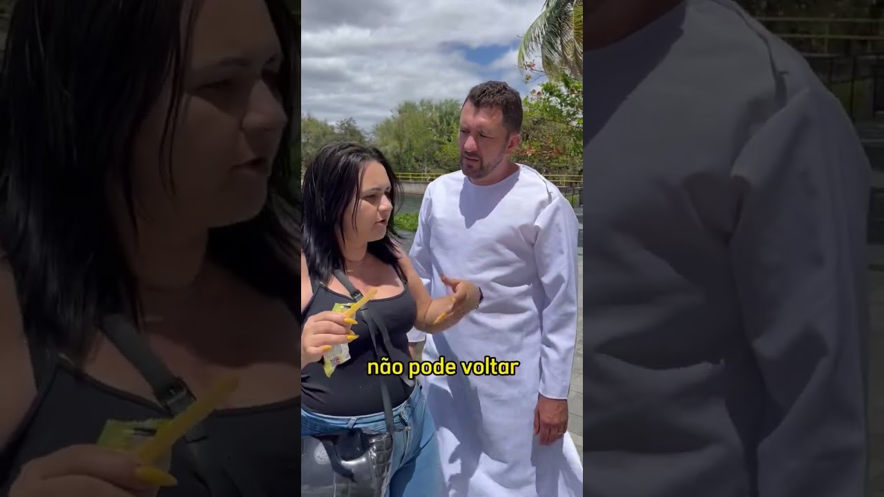 Ela mudou de ideia rapidinho…