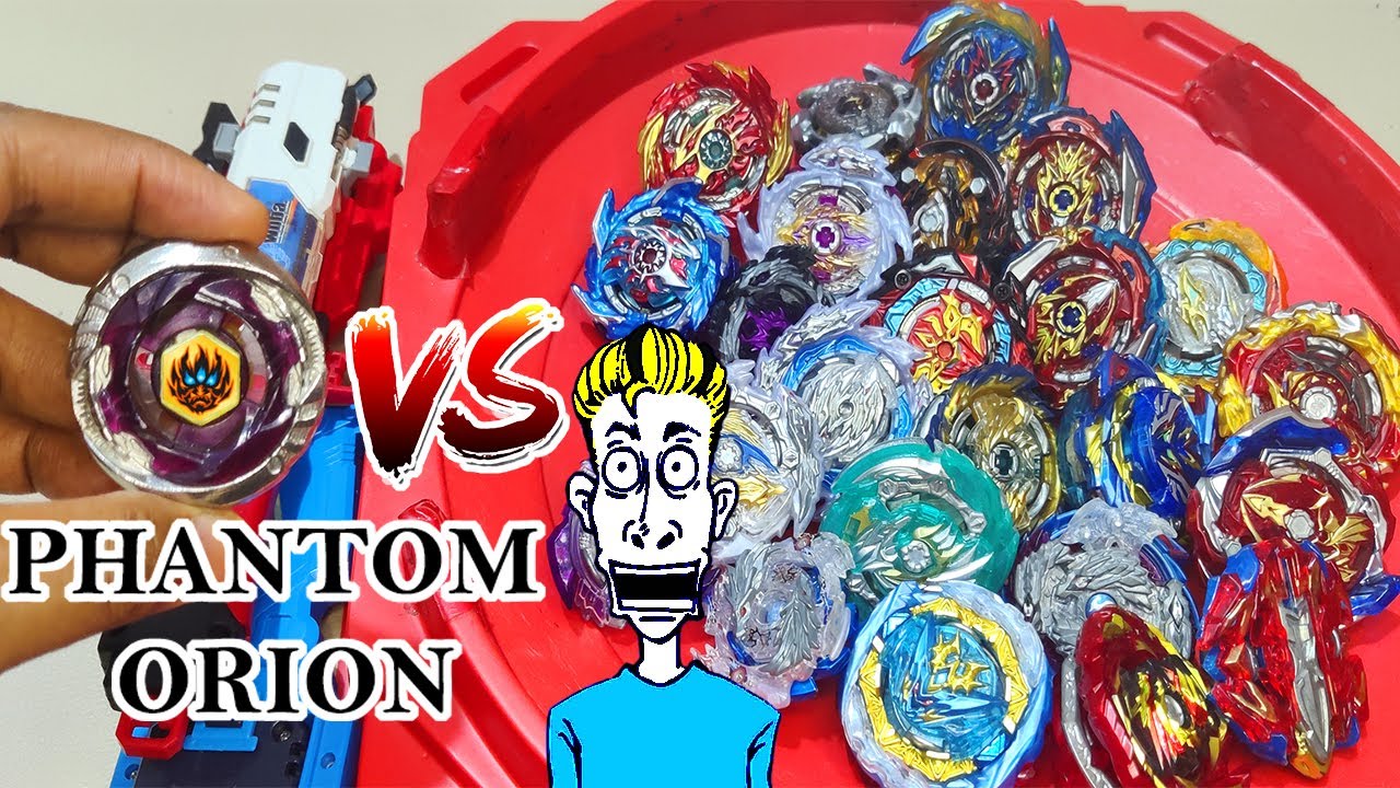 Fake Rapidity Phantom Orion VS All My Burst Beyblades Best Beyblade