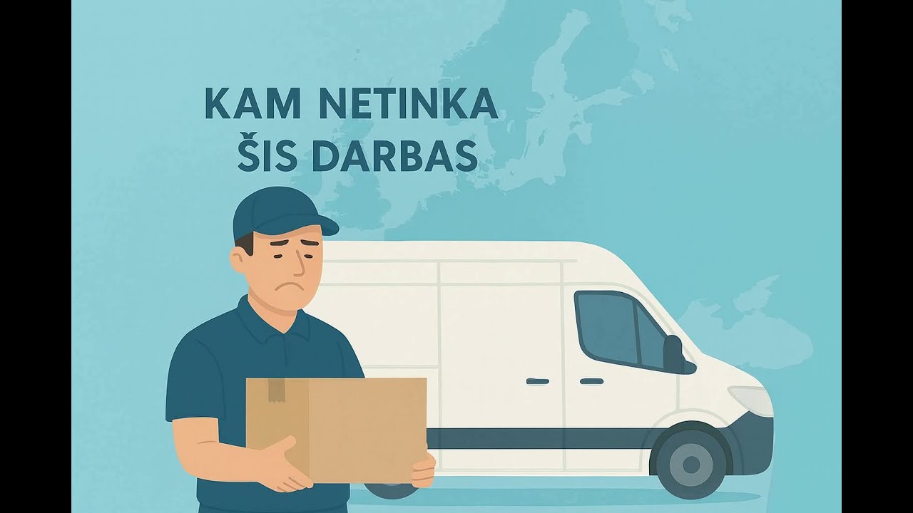 Kokiems žmonėms NETINKA krov. mikroautobuso vairuotojo darbas /Darbo su mikroautobusu darbo ypatumai