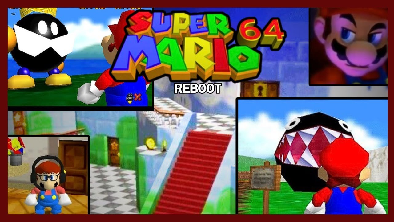 Super Mario 64 Reboot: Episódio 1 - It's me, Mario!