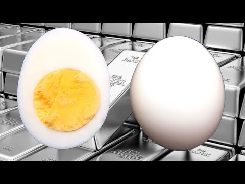 How to oxidize silver with egg