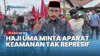 Haji Uma Soroti Sikap Aparat terkait Bendera Bulan Bintang saat Aksi di Aceh, Minta Tak Represif