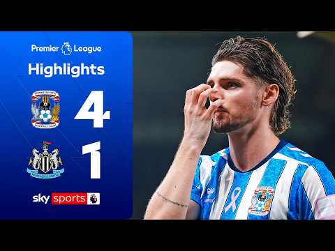 Sky Blues STUN Magpies to get first home win! | Coventry 4-1 Newcastle | Premier League Highlights