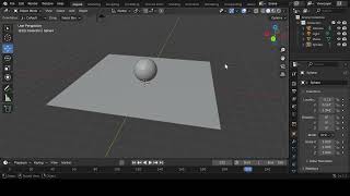 My First Bouncing Ball Animation in Blender
