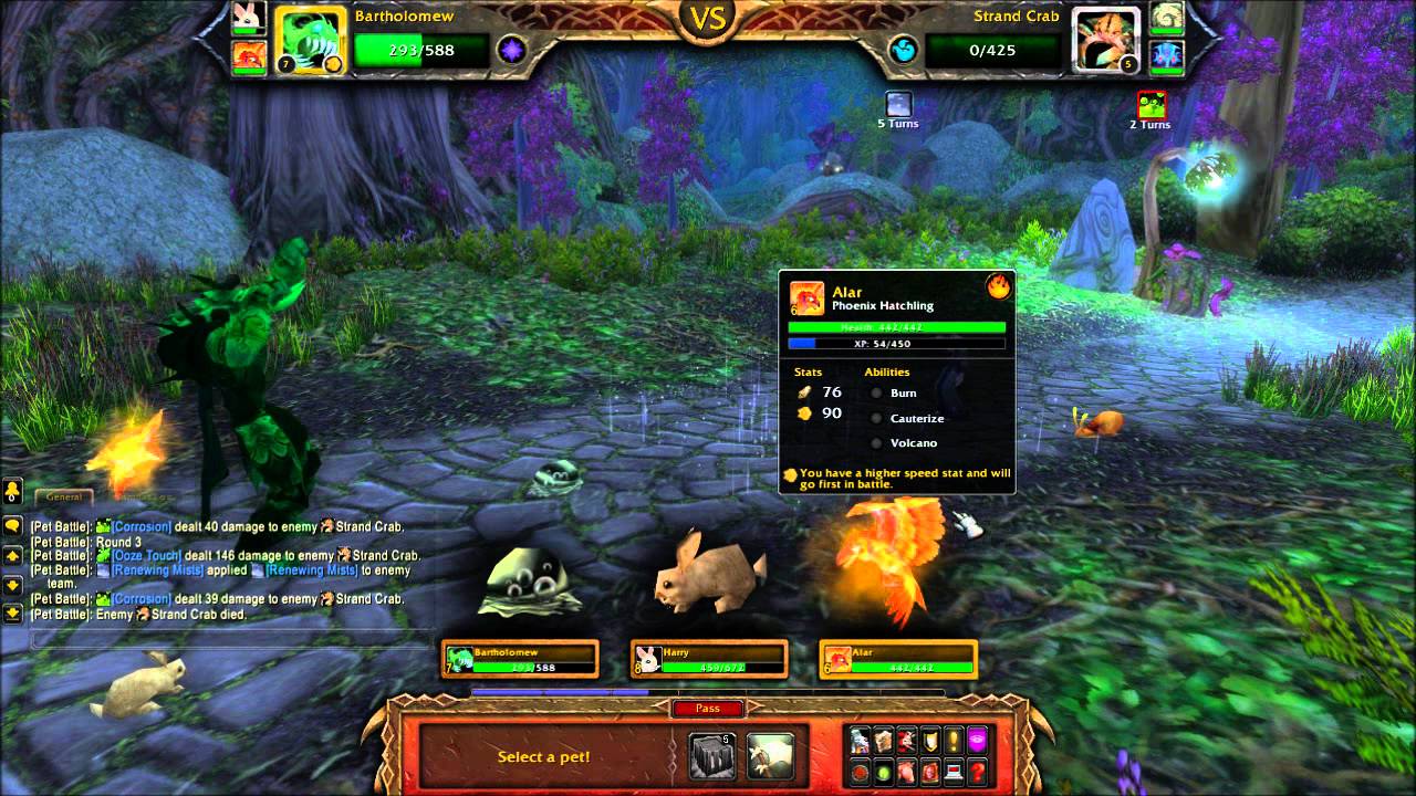 World of Warcraft Pet Battles!