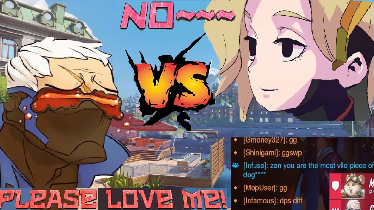 Toxic Egirl And The Creepiest Soldier Ever 1000 Sub Special (Overwatch 2 Toxic Moments)