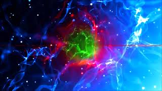Cosmic Fire Galaxy Particle Bokeh Free Motion Space Video Background Loop