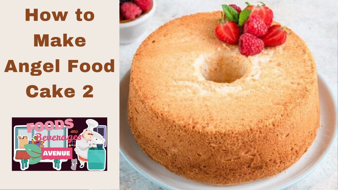 How to Make Angel Food Cake 2 [Angel Cake Recipe] YouTube