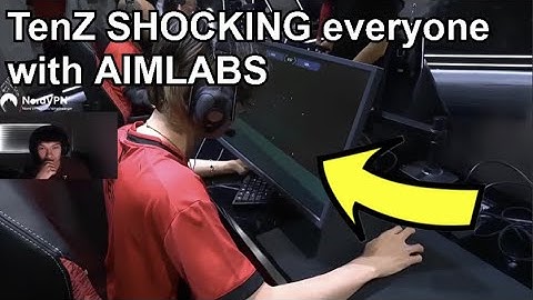 TenZ SHOCKING EVERYONE with his SIGNATURE AIM LAB SKILL | Sinatraa