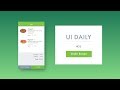 UI Daily 35: Order Screen