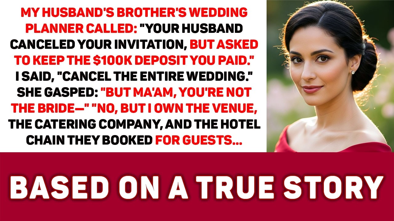 My Husband Uninvited Me to His Brother’s Wedding—He Was Unaware I Own the Luxury Hotel Chain.