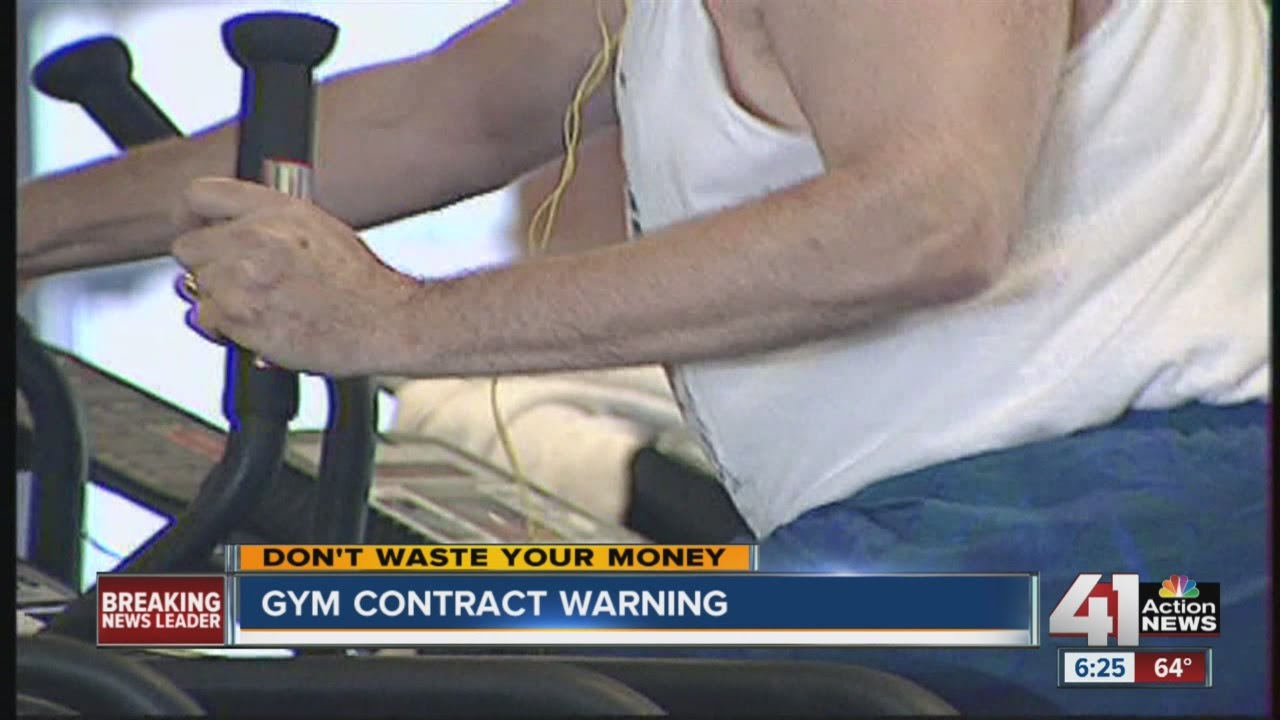 Don't Waste Your Money: Gym contract warning