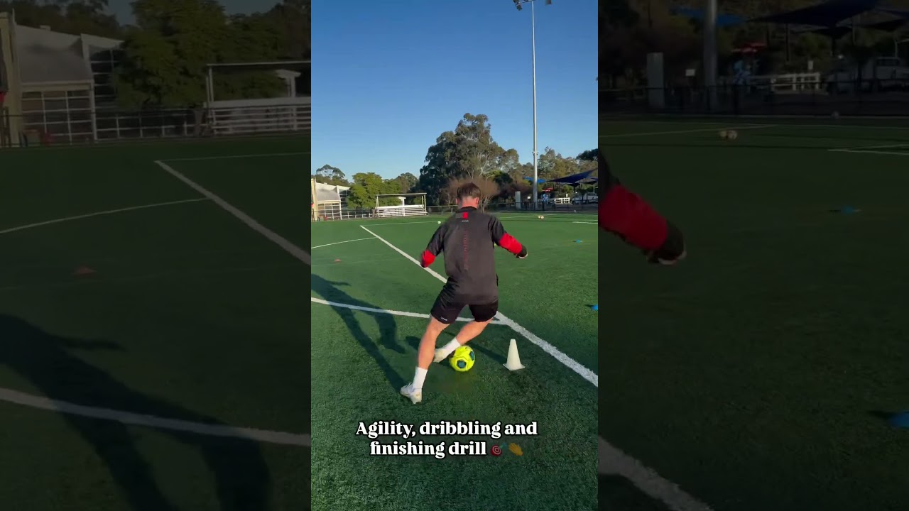 Agility, Dribbling and Finishing Drill 👏 