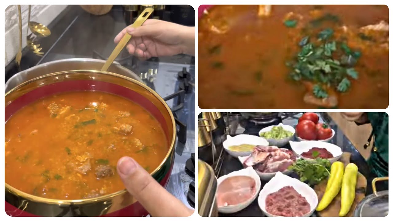 خديجة جكون/جاري قسنطيني ( شربة فريك ) من بين الذ انواع الشربة في الجزائر 🥰❤️ بطريقة سهلة بزاف