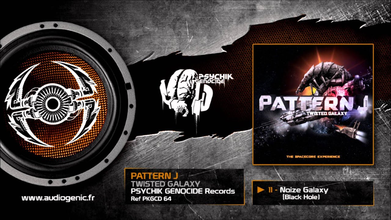 PATTERN J - 11 - NOIZE GALAXY (BLACK HOLE) - TWISTED GALAXY - PKGCD64