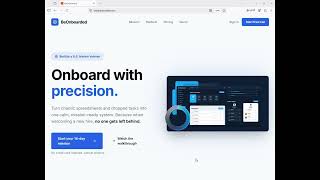 How To Sign-In to BeOnboarded