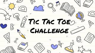 Feelin' Fine with Forms: Tic Tac Toe Activity