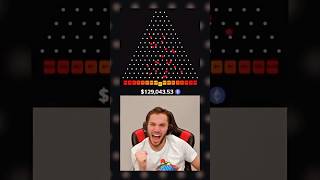 1000x Plinko Jackpot  via adinross   stake plinko gambling casino shorts adinross