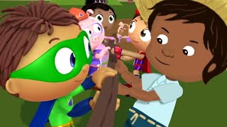 Super Why with Juan Bobo and the Pig | Super WHY! S01 E40