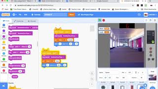 (Part4) How to create an elevator using the Scratch App - sound, open, close elevator