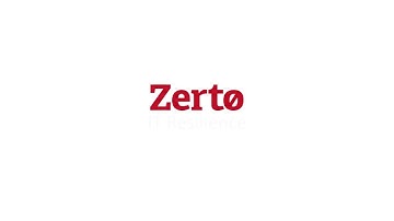 Zerto 8.0 - Using the AWS Storage Gateway for Long Term Retention