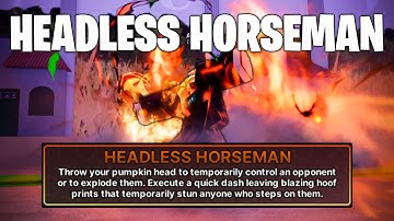 *NEW* HEADLESS HORSEMAN POWER IS INSANE in INK GAMES (Roblox)