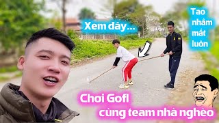 Team Táo Xanh Phong Cách Chơi Golf Bá Đạo - Trung Chuối Vlog