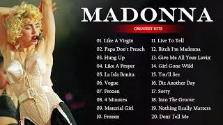 Madonna Greatest Hits 2022💕Madonna Greatest Hits Full Album 2022💕Material Girl, Vogue, 4