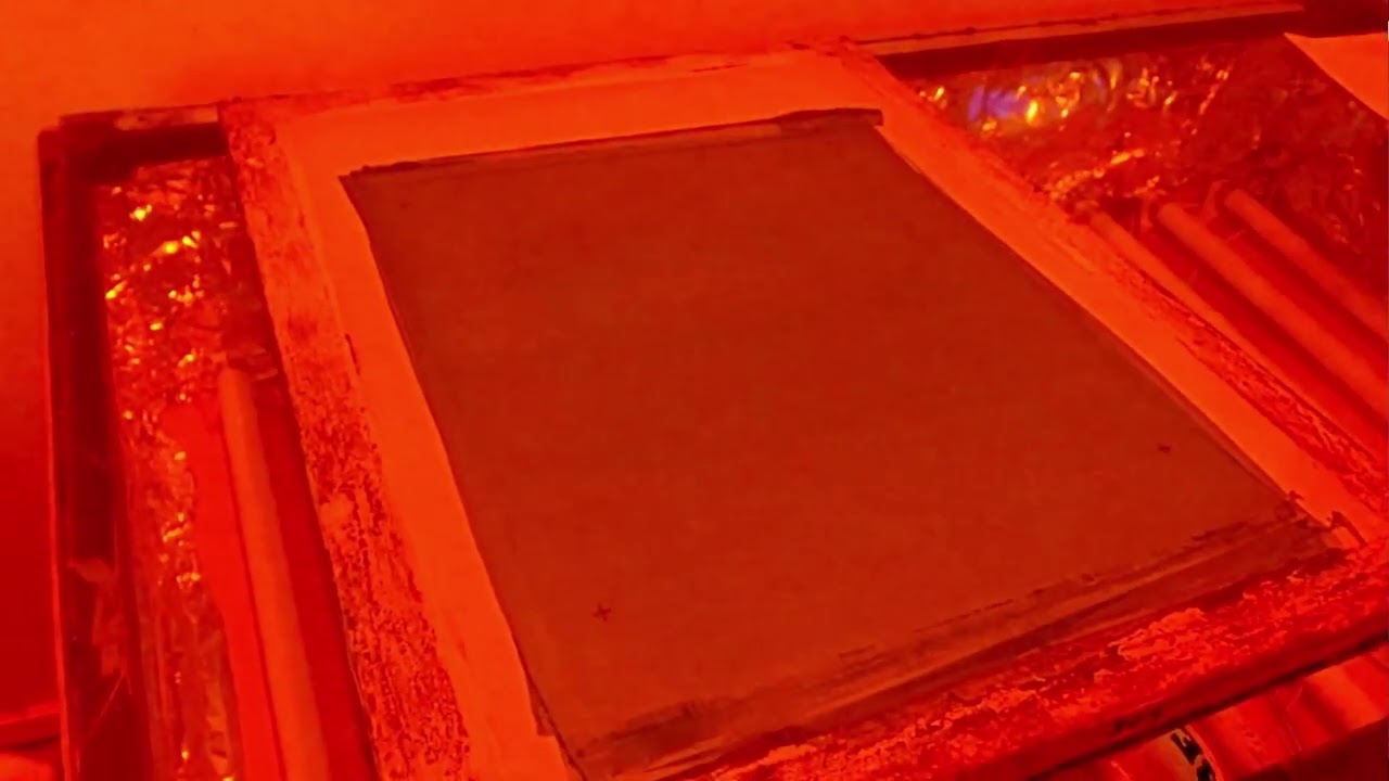 Lección 25. SERIGRAFIA PROFESIONAL DESDE CERO  I  Proceso Emulsionado Cuatricomía