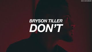 BRYSON TILLER - DON