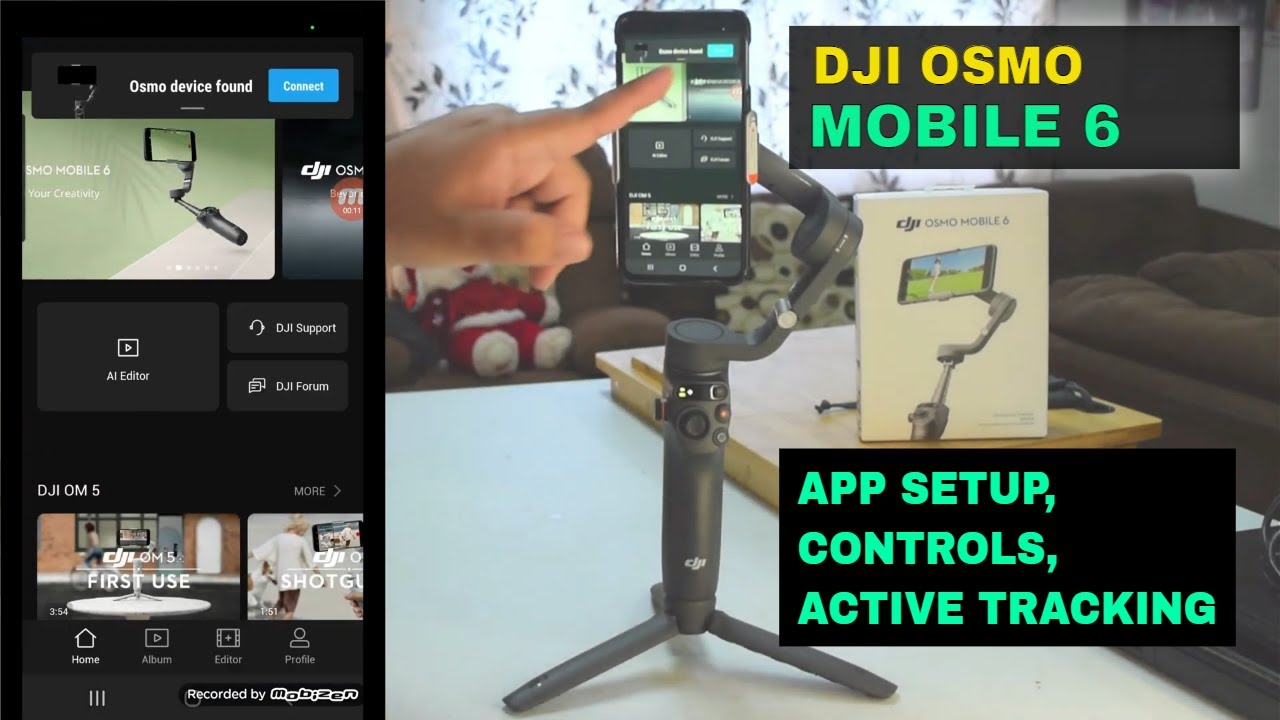 DJI OM 4 - How to activate - YouTube