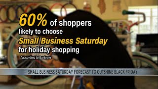 Small business Saturday forecast to outshine Black Friday