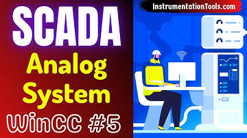 SCADA Training Course 5 - Simple Analog System in SCADA Software | WinCC Siemens Course