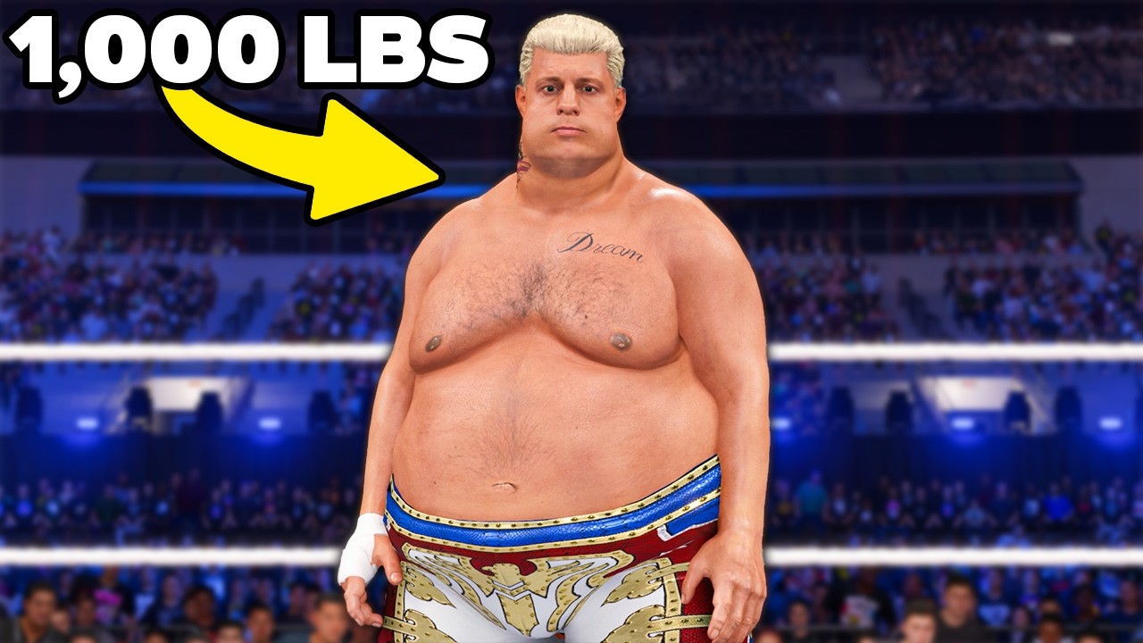 I Made Cody Rhodes 1,000 Pounds