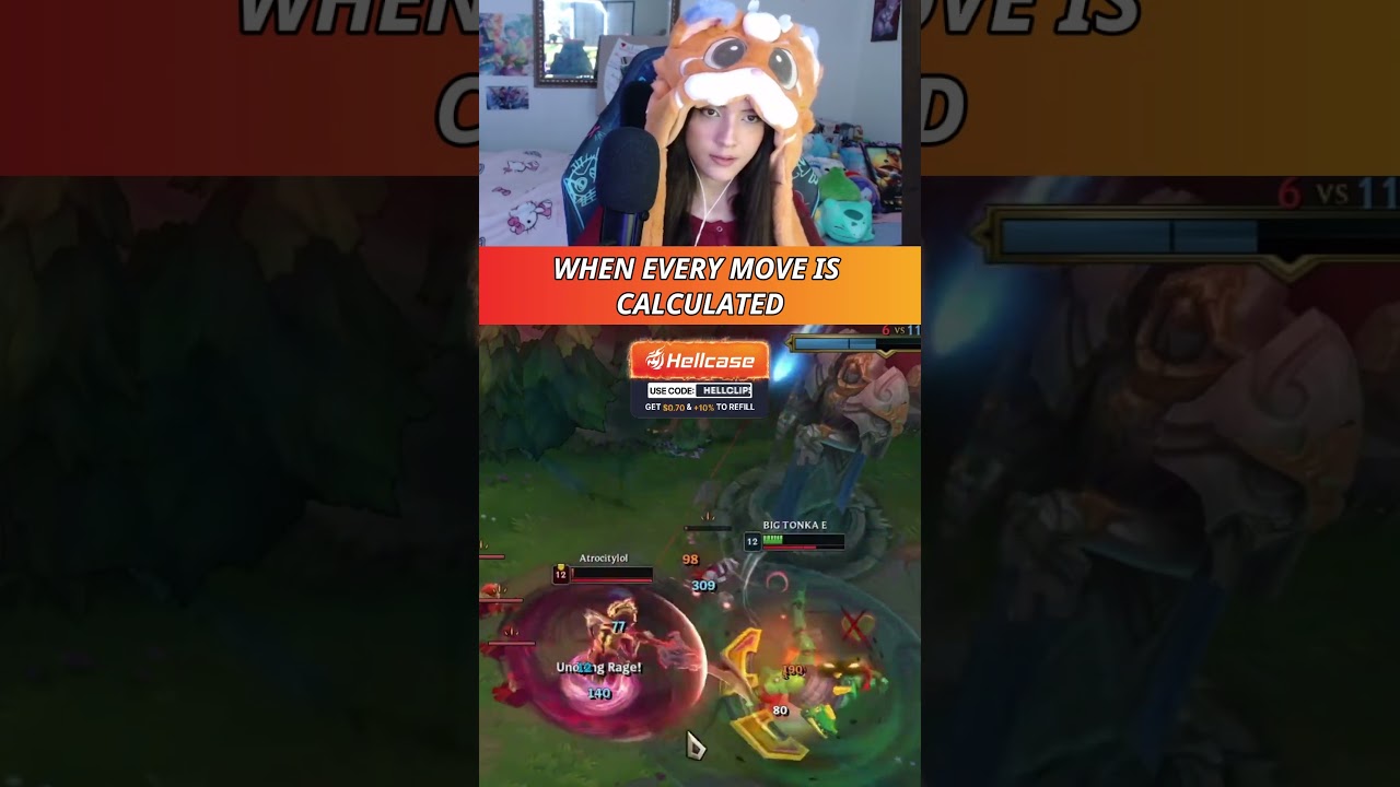 WHEN EVERY MOVE IS CALCULATED #emiliacosplay #twitch #twitchclips