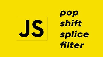 Eliminar elementos de un arreglo | JavaScript
