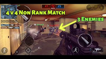 4v4 Custom Match | Multi Kills Gameplay | Modern Combat 5