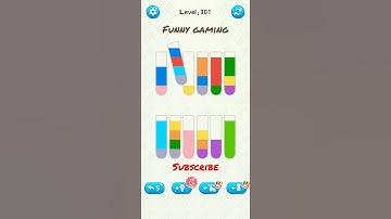 water sort jigsaw puzzle game level 301 #mobilegame #gameplay #funnygaming #watergame #shorts