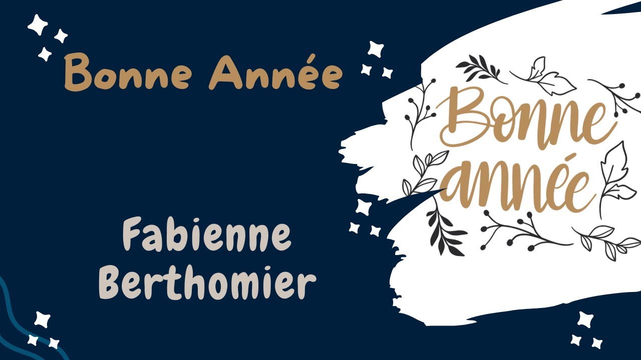 Poésie Bonne année par Fabienne Berthomier