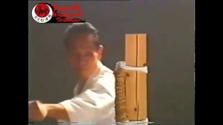 Entrenamiento en makiwara karate shotokan
