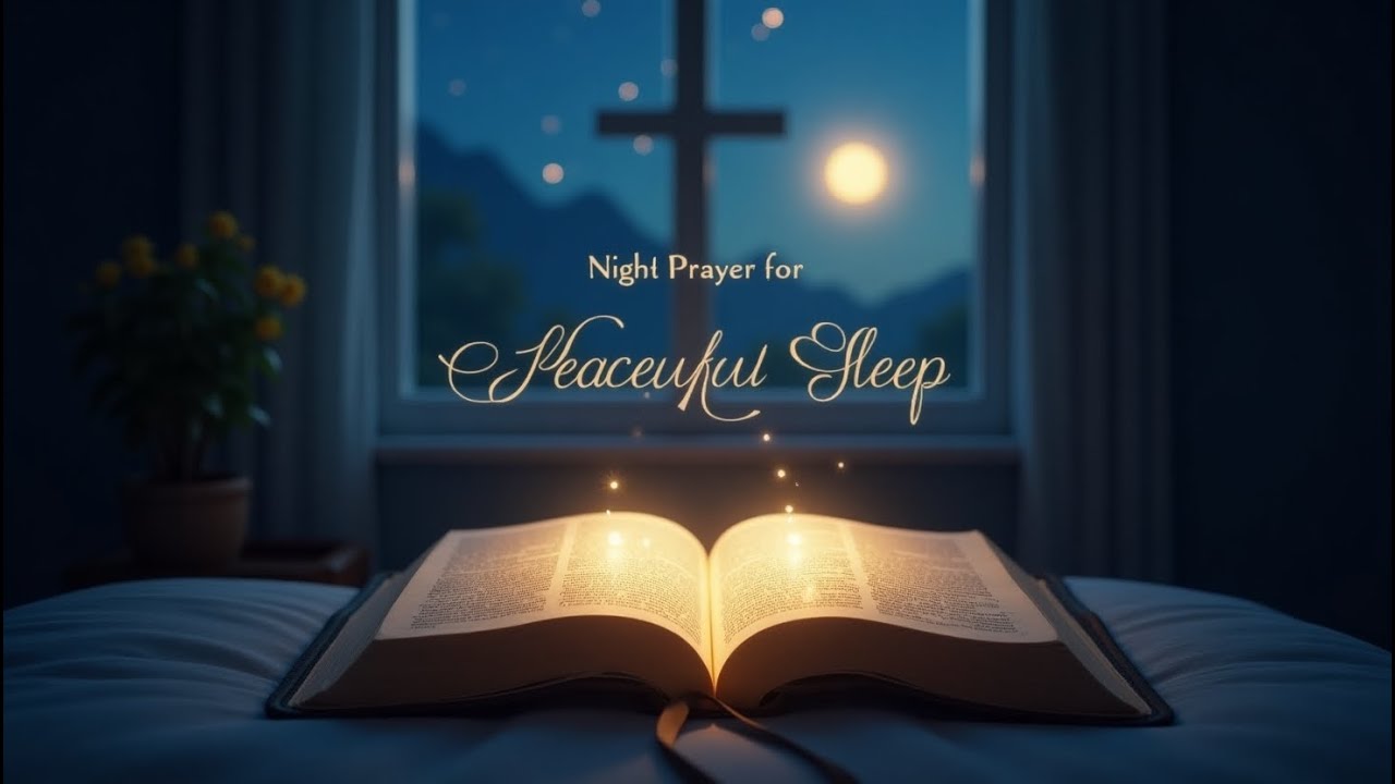 Night Prayer for Peaceful Sleep | Powerful Bedtime Prayer with Bible ...