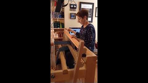 Weaving on the Toika Computer Loom