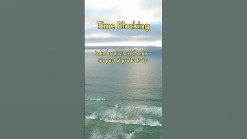 Could Time Blocking Be the Productivity Hack You Need? ⏱️✨