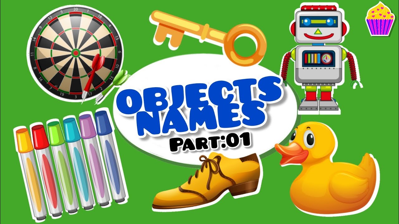 Home Object names in english | objects at home | learning videos for ...